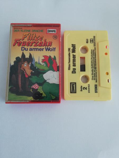 Flitze Feuerzahn Folge 19 Du armer Wolf Gelb 515519.3 Europa( Innencover minimal bemalt)